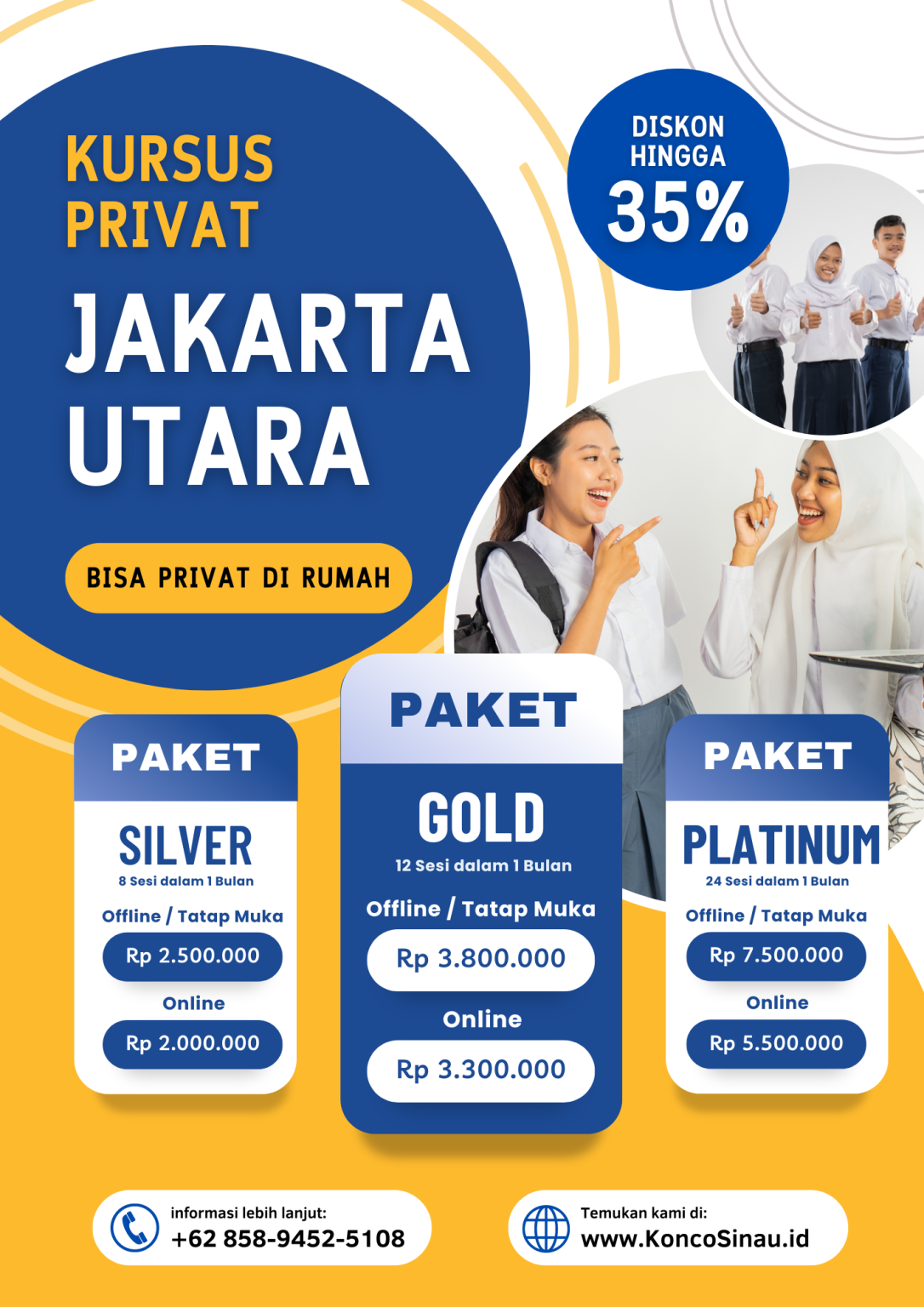 Kursus Privat Penjaringan: Dapatkan Guru Berkualitas untuk Siswa SMP dan SMA
