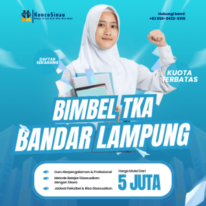 Bingung Cari Bimbel TKA di Bandar Lampung? KoncoSinau.id: Tempat Les Terbaik untuk Persiapan TKA SD, SMP, dan SMA