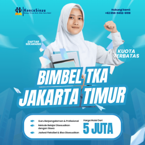 Bimbel TKA di Jakarta Timur Terbaik dengan Program Intensif untuk Siswa SD, SMP, dan SMA – Daftar Sekarang