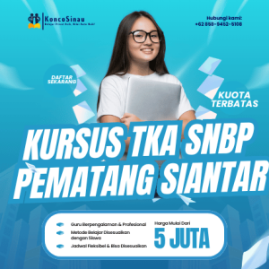 Kursus TKA di Pematang Siantar