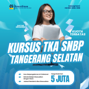 Kursus TKA di Tangerang Selatan