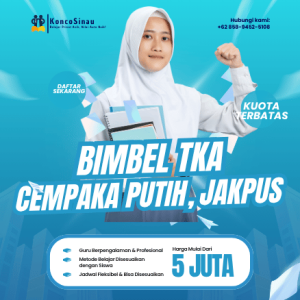 Bimbel TKA di Cempaka Putih, Jakarta Pusat