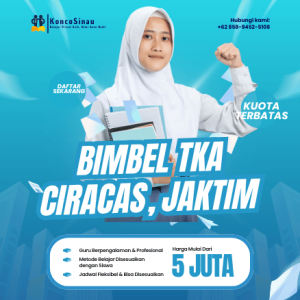Bimbel TKA di Ciracas, Jakarta Timur