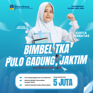 Bimbel TKA di Pulo Gadung, Jakarta Timur