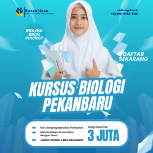 Kursus Biologi di Pekanbaru untuk SMP dan SMA – Tingkatkan Nilai Bersama KoncoSinau.id