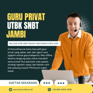 Guru Les Privat UTBK SNBT di Jambi