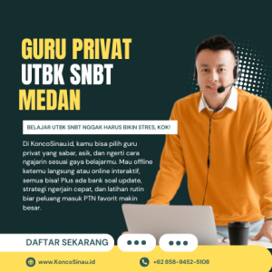 Guru Les Privat UTBK SNBT di Medan