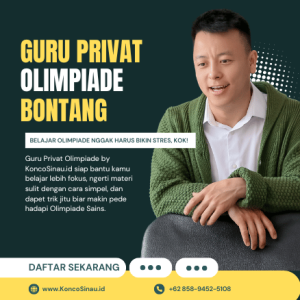 Guru Privat Olimpiade di Bontang