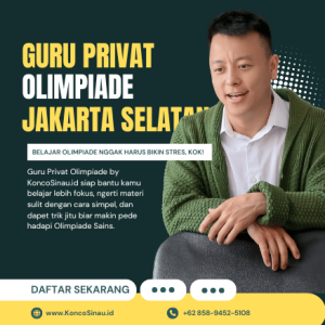 Guru Privat Olimpiade di Jakarta Selatan