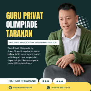 Guru Privat Olimpiade di Tarakan