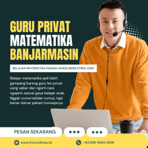 Guru Les Privat Matematika di Banjarmasin