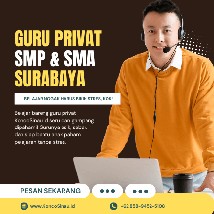 Guru Les Privat di Surabaya – Solusi Belajar Interaktif Bersama KoncoSinau.id 1 Guru Les Privat di Surabaya