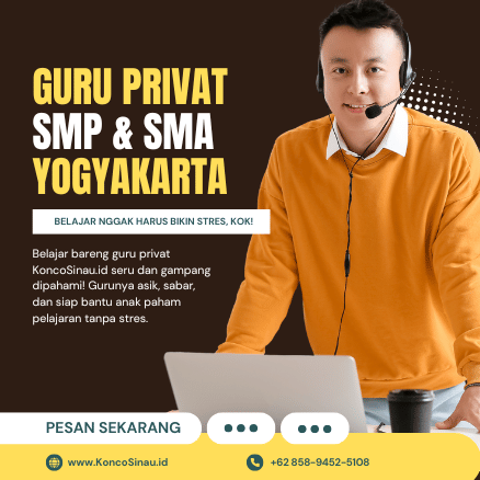 Guru Les Privat di Yogyakarta – Solusi Belajar Interaktif Bersama KoncoSinau.id 1 Guru Les Privat di Yogyakarta