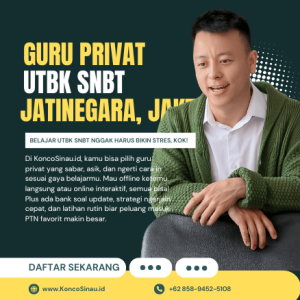 Guru Les Privat UTBK SNBT di Jatinegara, Jakarta Timur