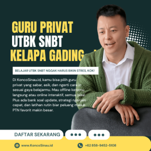 Guru Les Privat UTBK SNBT di Kelapa Gading, Jakarta Utara