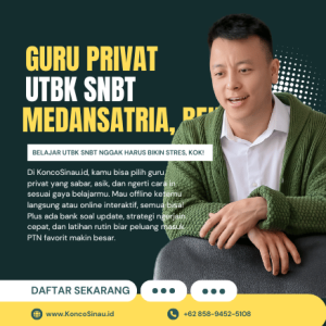 Guru Les Privat UTBK SNBT di Medansatria, Bekasi – Belajar Intensif Sampai Paham, Dibimbing Tutor Terbaik!