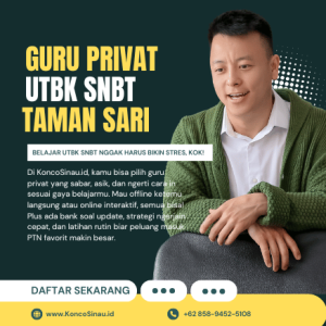 Guru Les Privat UTBK SNBT di Taman Sari, Jakarta Barat