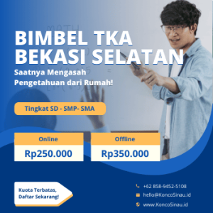 Bimbel TKA di Bekasi Selatan