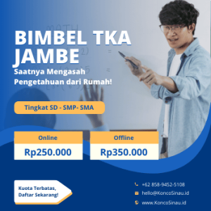 Bimbel TKA di Jambe, Tangerang