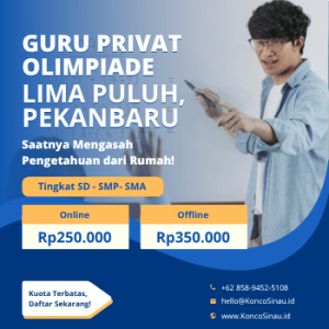 Guru Privat Olimpiade di Lima Puluh, Pekanbaru