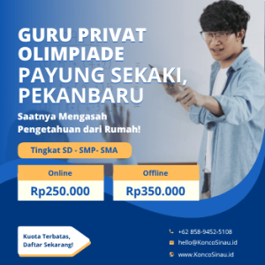 Guru Privat Olimpiade di Payung Sekaki, Pekanbaru