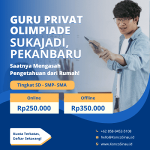 Guru Privat Olimpiade di Sukajadi, Pekanbaru